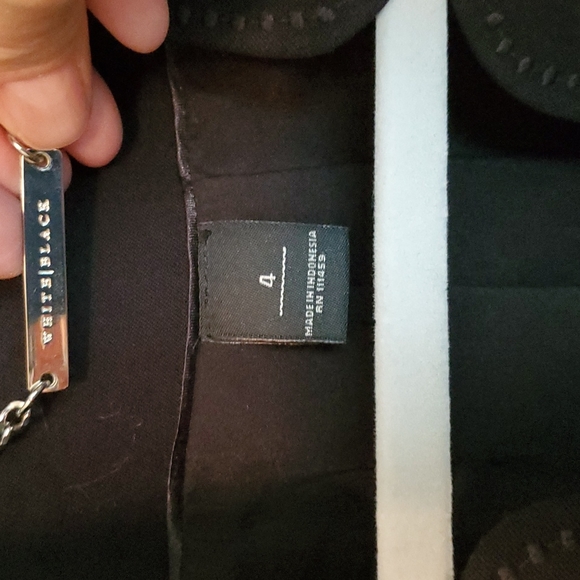 WHBM black jacket - Picture 2 of 5